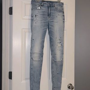 G Raw skinny jeans